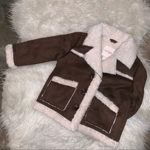 Faux Shearling Coat